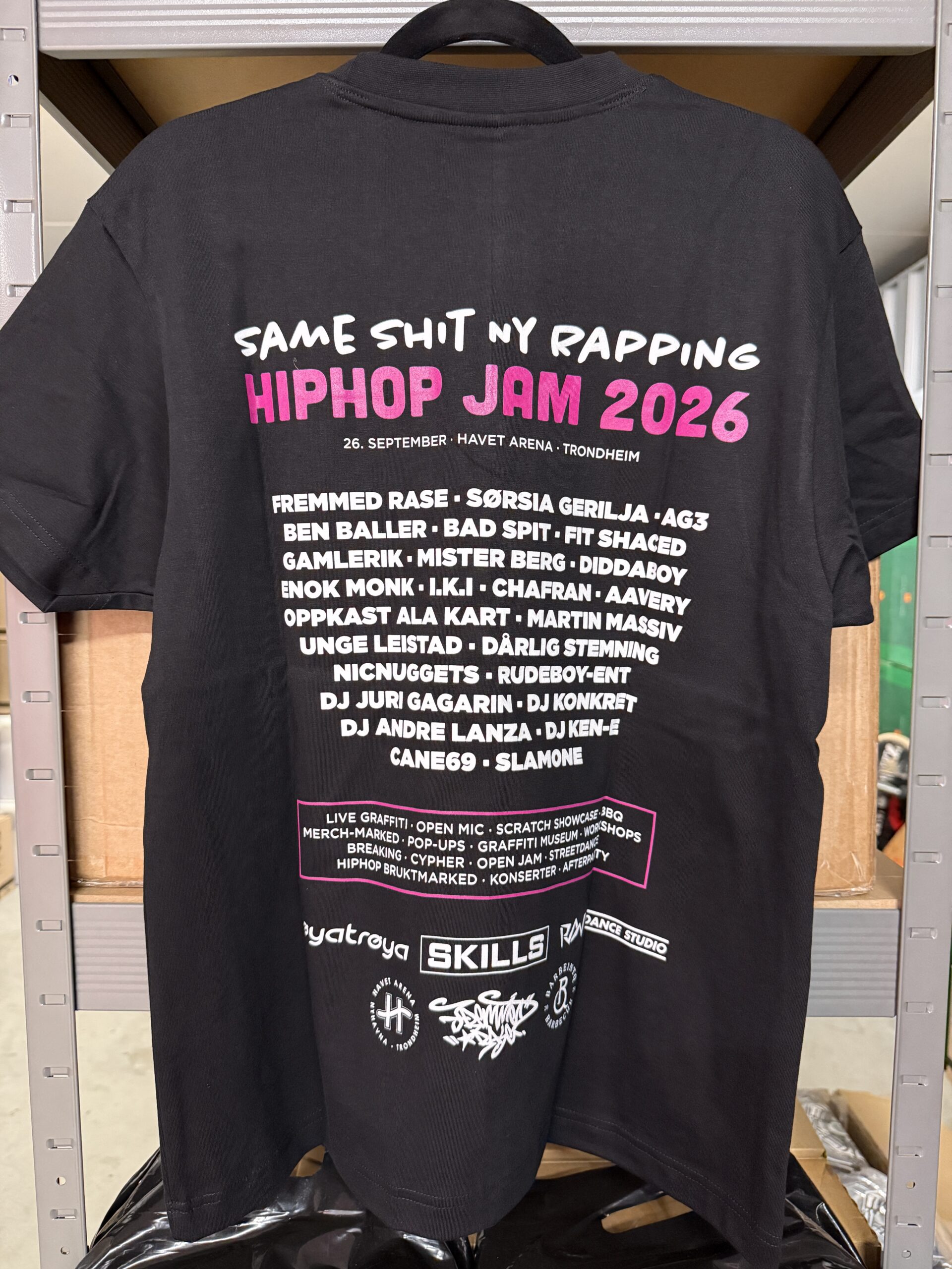 SSNR official jam t-shirt - Bilde 2