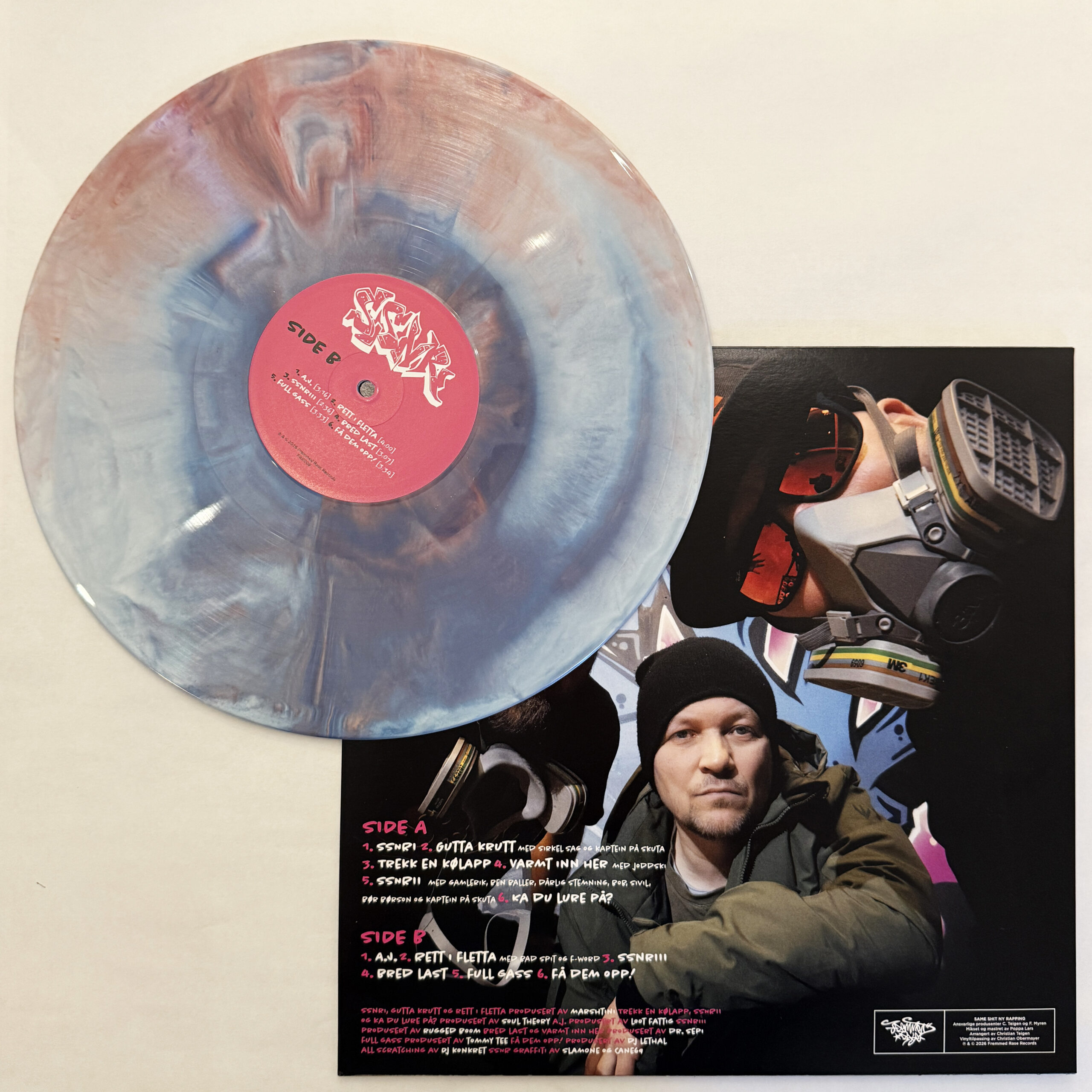 Fremmed Rase "Same Shit Ny Rapping" - vinyl (2026) - Bilde 2